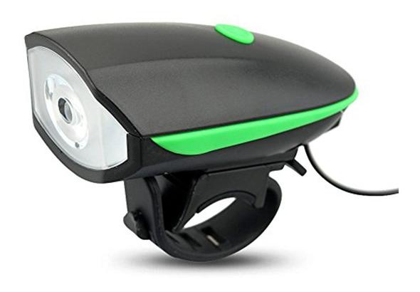 LUCES PARA BICICLETA LED LINTERNA CON PITO RECARGABLE