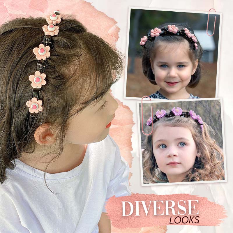 Kit 4 Diademas de peinado para niñas con diseño